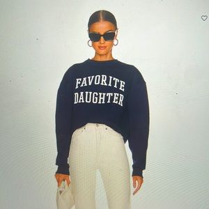 Favorite Daughter Collegiate Sweatshirt, bought on Revolve, Size S, Navy